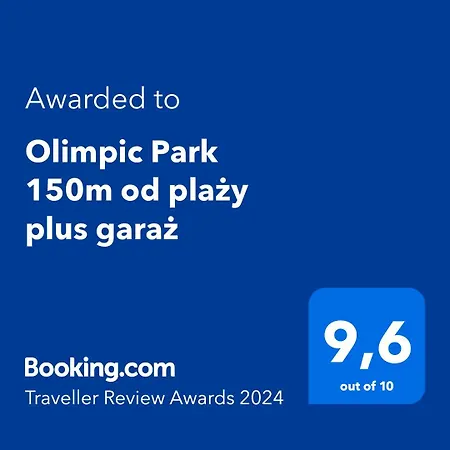 Olimpic Park 150m Od Plazy Garaz Kołobrzeg